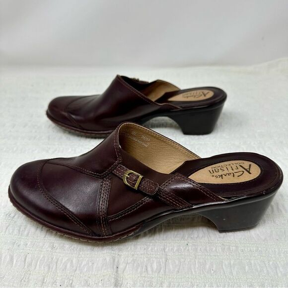 Clark’s Leather Clogs- Size 8 - Picture 10 of 13
